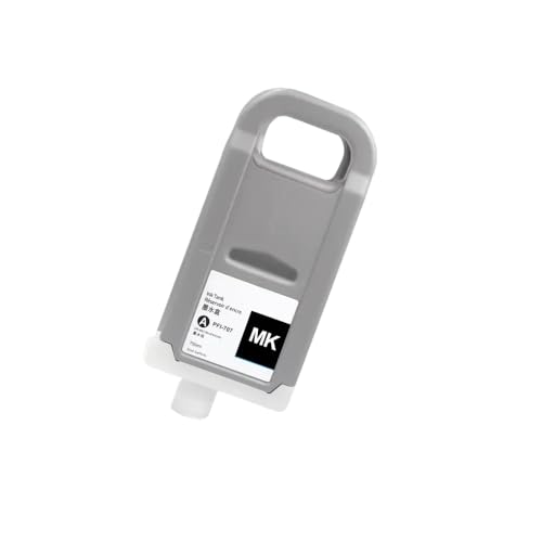 KVMRshn 700 ml kompatible Tintenpatrone PFI707 PFI707 Kompatibel mit IPF830 IPF840 IPF850 Drucker Arbeiten mit IPF 830 840 850 Modellen(MK (Dye)) von KVMRshn