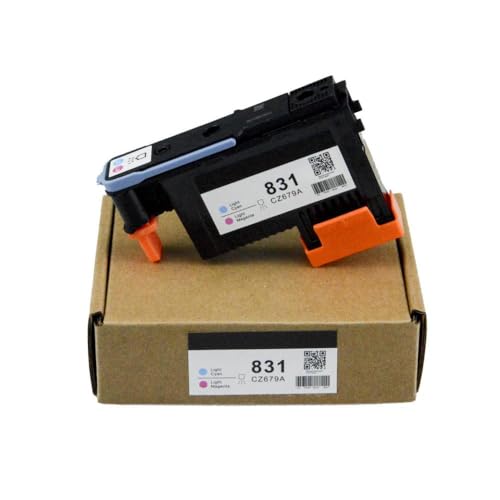 KVMRshn Druckkopf 831 CZ677A CZ678A CZ679A CZ680A kompatibel mit Latex -Druckern 110 115 310 315 330 335 360 365 370 560 Druckerkopfersatz Ersatz(1PC - LM and LC) von KVMRshn