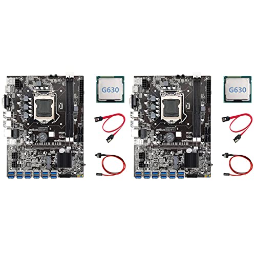 KVSERT 2 x B75 ETH Mining Motherboard + G630 CPU + Switch Kabel + SATA Kabel LGA1155 12 PCIE USB MSATA DDR3 B75 USB BTC Motherboard KVSERT 2 x B75 ETH Mining Motherboard + G630 CPU + Switch Kabel + SATA Kabel LGA1155 12 PCIE USB MSATA DDR3 B75 USB BTC Motherboard von KVSERT