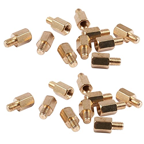KVSERT 20 Stück PC PCB Motherboard Abstandshalter Sechskant 6 + 4 mm KVSERT 20 Stück PC PCB Motherboard Abstandshalter Sechskant 6 + 4 mm von KVSERT