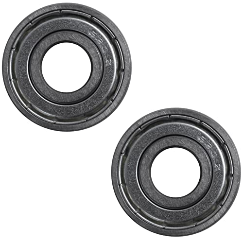 KVSERT 2X 6201Z Rillenkugellager Metall 12 x 32 x 10 mm abgedichtet von KVSERT