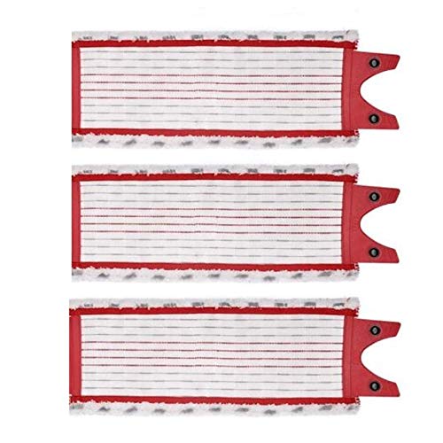 KVSERT 3 Stück/Packung für Edelweiß Mop 1-2 -Mikrofaser-Mopp-Pad von KVSERT