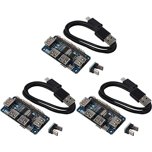 KVSERT 3 x 4 Ports USB HUB HAT für 3 / 2 / Zero W Extension Board USB UART für serielle Debugging KVSERT 3 x 4 Ports USB HUB HAT für 3 / 2 / Zero W Extension Board USB UART für serielle Debugging von KVSERT