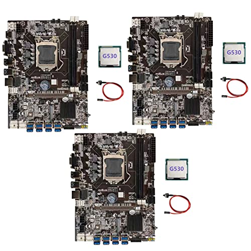 KVSERT 3 x B75 BTC Mining Motherboard + G530 CPU + Switch Kabel LGA1155 8 x PCIE USB Adapter Unterstützung 2 x DDR3 MSATA B75 KVSERT 3 x B75 BTC Mining Motherboard + G530 CPU + Switch Kabel LGA1155 8 x PCIE USB Adapter Unterstützung 2 x DDR3 MSATA B75 von KVSERT