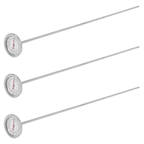 KVSERT 3 x Kompost-Bodenthermometer 20 50 cm Länge Premium Food Grade Edelstahl Messsonde Detektor KVSERT 3 x Kompost-Bodenthermometer 20 50 cm Länge Premium Food Grade Edelstahl Messsonde Detektor von KVSERT
