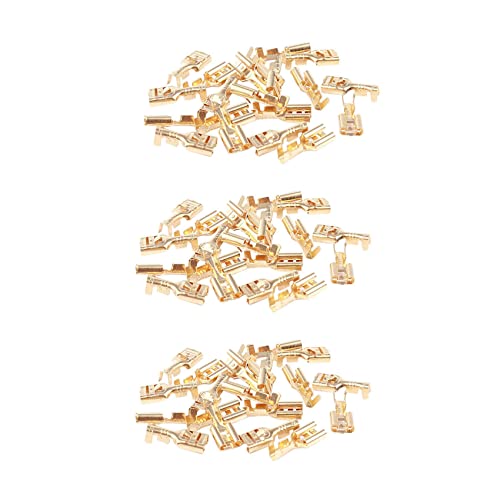 KVSERT 6,3 mm weibliche Flachkabelschuhe, 60 Stück von KVSERT