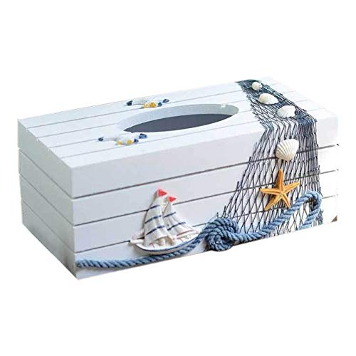 KVSERT Mediterraner Marine Serie Taschentuchbox Abdeckung Papierhandtuchbox Home Dekoration Toilettenpapierhalter Taschentuchbox KVSERT Mediterraner Marine Serie Taschentuchbox Abdeckung Papierhandtuchbox Home Dekoration Toilettenpapierhalter Taschentuchbox von KVSERT