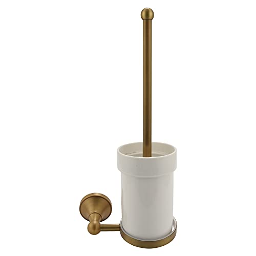 KVSERT WC-Bürsten-Set antikem Messing mit Keramikbecher KVSERT WC-Bürsten-Set antikem Messing mit Keramikbecher von KVSERT