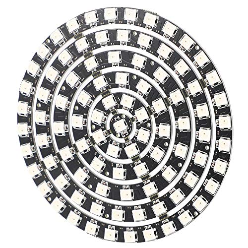 KVSERT WS2812 SK6812 Radius 110 mm LED Ring 5050 DC 5V DIY LED Ring eingebaute RGB adressierbarer LED Ring 93 Bits KVSERT WS2812 SK6812 Radius 110 mm LED Ring 5050 DC 5V DIY LED Ring eingebaute RGB adressierbarer LED Ring 93 Bits von KVSERT