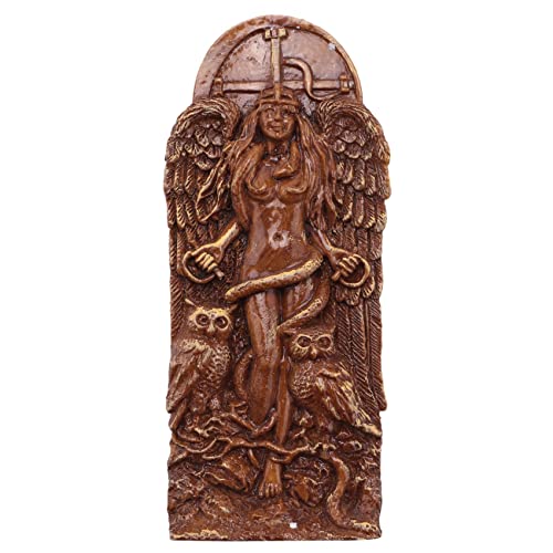 KVSERT Wicca-Göttin-Statue, Altarskulptur, griechische Göttin, Mythologie-Figuren für heidnisches Zuhause von KVSERT