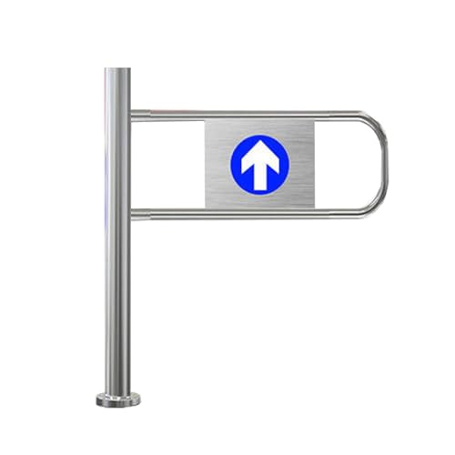 Automatisch schließendes Sicherheitsschwingtor, federbelastete Fußgängertür, Einweg-Eingangsdesign für sicheren Zugang, ideal für Supermärkte, Bibliotheken, Einkaufszentren(Left,60x100cm) von KVTUYC