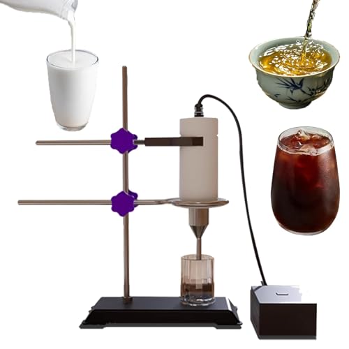 Hochgeschwindigkeits-Ultraschallhomogenisator mit Halterung, kleiner 80-W-Hand-Emulgator für das Labor, ohne hohe Temperaturanforderungen, für spezielle Anwendungen wie Espresso und Kaffee von KVTUYC