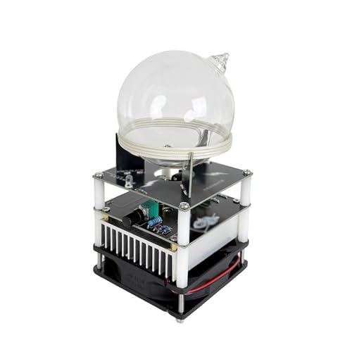 Toroid Circuit Plasma Ring Drive Ball, Plasma Ring Exciters, Xenon Glasteil Ball, Durchmesser 8 cm, für Party Dekoration, Outdoor Aktivitäten Warnsignal und Wissenschaft Geschenk Toroid Circuit Plasma Ring Drive Ball, Plasma Ring Exciters, Xenon Glasteil Ball, Durchmesser 8 cm, für Party Dekoration, Outdoor Aktivitäten Warnsignal und Wissenschaft Geschenk von KVTUYC