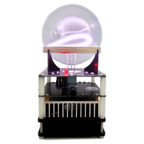 Toroid-Schaltkreis-Plasmaring-Antriebskugel, DIY-Plasma-Leucht-Xenon-Ring, Lichtbogenlicht dynamisch, Durchmesser 8 cm, für Warnsignale im Freien, wissenschaftliche Lehrgeschenke von KVTUYC