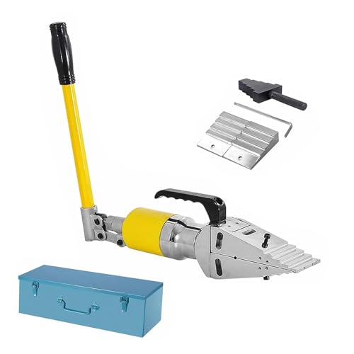 Tragbarer hydraulischer Flanschspreizer 10T, manuelle Flanschspaltzange aus legiertem Stahl, maximale Spreizung 81 mm, für Rohrleitungswartung, Notfallmaßnahmen und Operationen von KVTUYC