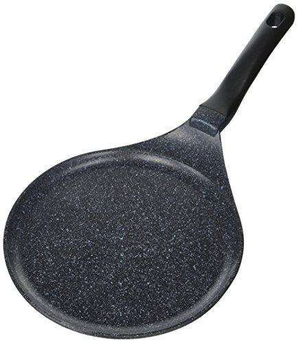 KW Crepe-Pfanne aus Aluminiumguss mit Keramik-Marmorbeschichtung, antihaftbeschichtet, 20 cm von KW