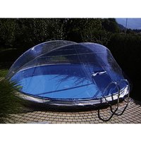 KWAD Poolabdeckung »Cabrio Dom«, Ø 450 cm, Kunststoff - transparent von KWAD