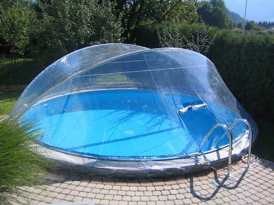 KWAD Poolverdeck Cabrio Dome, ØxH: 300x160 cm von KWAD