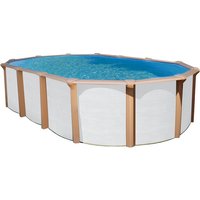 KWAD Stahlwand-Pool »Supreme Set«, 7,3x3,7x1,32 m - weiss von KWAD