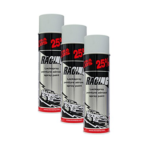 3X KWASNY 288 901 Auto-K Racing Universal Grundierung grau 500ml von KWASNY SET