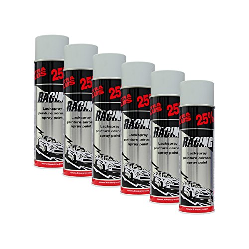 6X KWASNY 288 901 Auto-K Racing Universal Grundierung grau 500ml von KWASNY SET