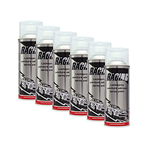 6X KWASNY 288 017 Auto-K Racing 2-Schicht-Klarlack Glänzend Versiegelung 400ml von KWASNY_bundle