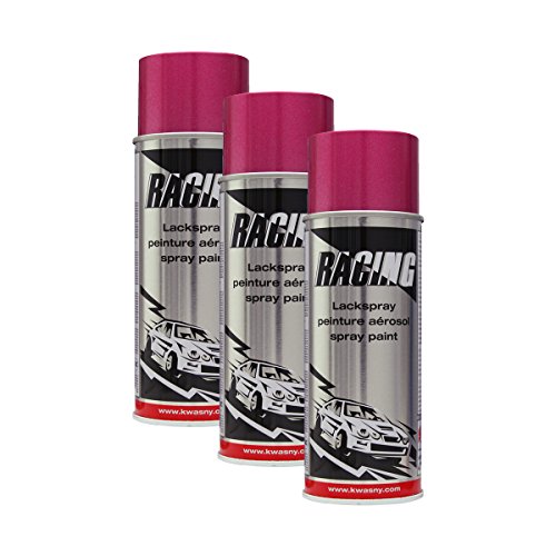 Lackspray Rot Metallic 400Ml Kwasny 288 110 Auto-K Racing 3X von KWASNY_bundle