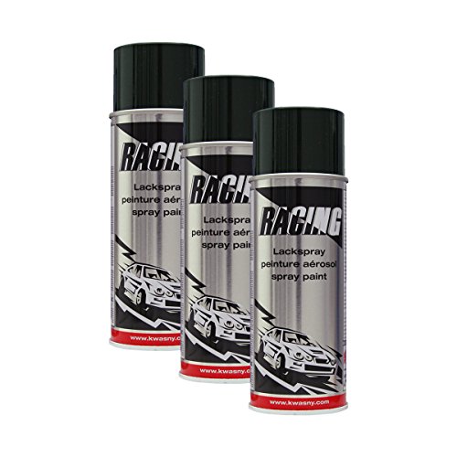 Lackspray Schwarz Glanz 400Ml Kwasny 288 005 Auto-K Racing 3X von KWASNY_bundle