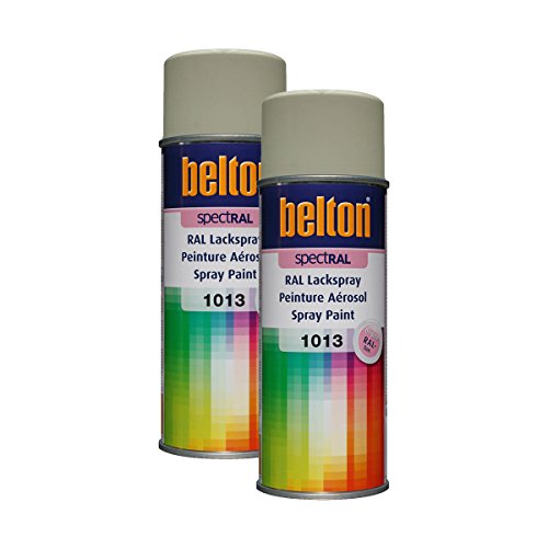 KWASNY 2x 324 011 BELTON SPECTRAL Lackspray RAL 1013 perlweiß hochglanz 400ml von Kwasny