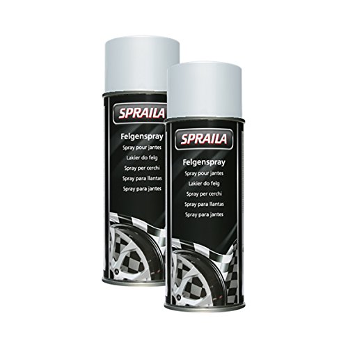 Kwasny Felgenspray Silber Lackspray 500Ml Spraydose Felgenlack Sprühlack 300 937 2X von Kwasny