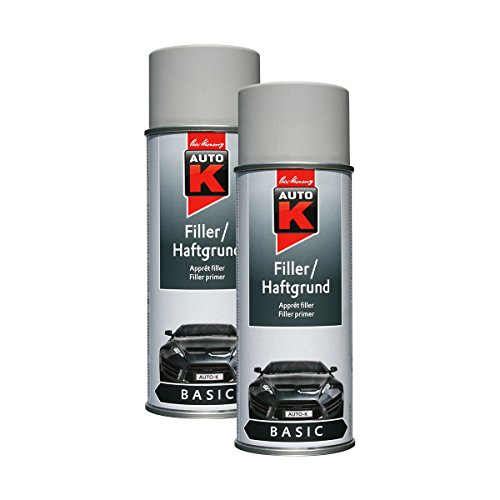 Kwasny Grundierung Grau Haftgrund Spray 400Ml Spraydose Auto Füller Filler Basic 2X von Kwasny