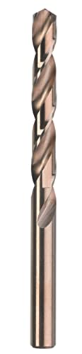 kwb Cobalt HSS-E Metallbohrer Ø 2,5 mm mit speziellem Spitzenanschliff für exzellente Maßgenauigkeit beim Bohren von schwer zerspanbaren Stoffen mit Akkuschraubern und Bohrmaschinen von kwb