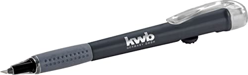 kwb Bastelmesser (30° Skalpellklinge, gummierter Griff), Bastelmesserstift von kwb