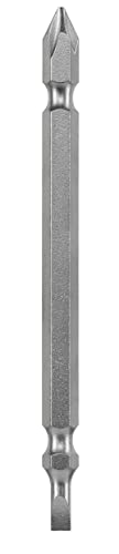 kwb Doppelbit Set 100 mm Industrial Steel 6-teilig 120910 (1/4'', ISO 1173, E 6.3, TQ 60 Stahl) von kwb