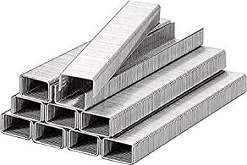 KWB Klammern, Feindraht, Standard, Typ C-Spitze, 8 mm, Tackerklammern, robust, 1400 stk. von kwb