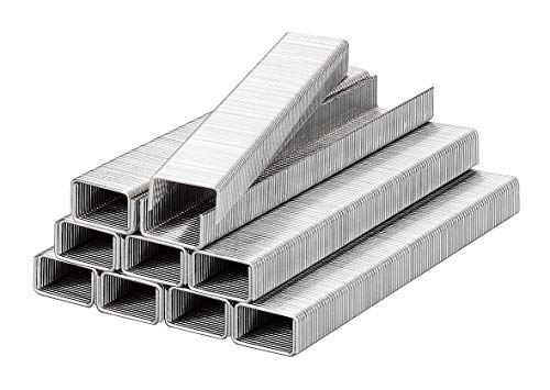 kwb Klammern, Typ Flachdraht, Stahl, C-Spitze, Stahldraht, 1200 Stk. 11,4 mm x 12 mm von kwb