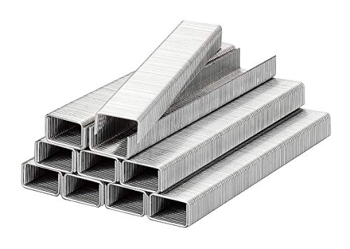 kwb Klammern, Typ Flachdraht, Stahl, C-Spitze, Stahldraht, 1000 Stk. 12,3 mm x 8 mm von kwb