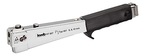 kwb Profi Hammertacker HT 57 – Tacker-Gerät mit Handtacker-Funktion, befestigt Tacker-Klammern schnell & stark, Alternative zur elektrischen Tacker-Pistole, Typ 057 von kwb