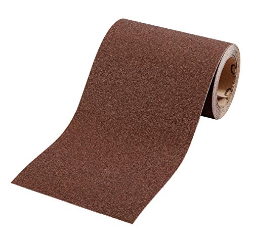 kwb Schleifpapier auf Rolle - Schleifpapier-Rolle 5 m für Metall, Holz, Lack 115 mm, Korn K-40 von kwb