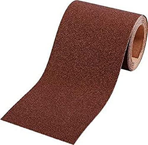 kwb Schleifpapier-Rolle K-180 - 93 mm x 5 m - Für Metall und Holz - Korund - Ideal für Hand- und Schwingschleifer von kwb