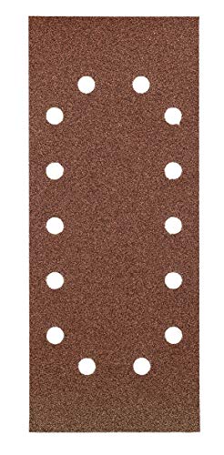 kwb Schleifstreifen, Holz & Metall, 115 x 280 mm, Schleifpapierset, 14-fach gelocht von kwb