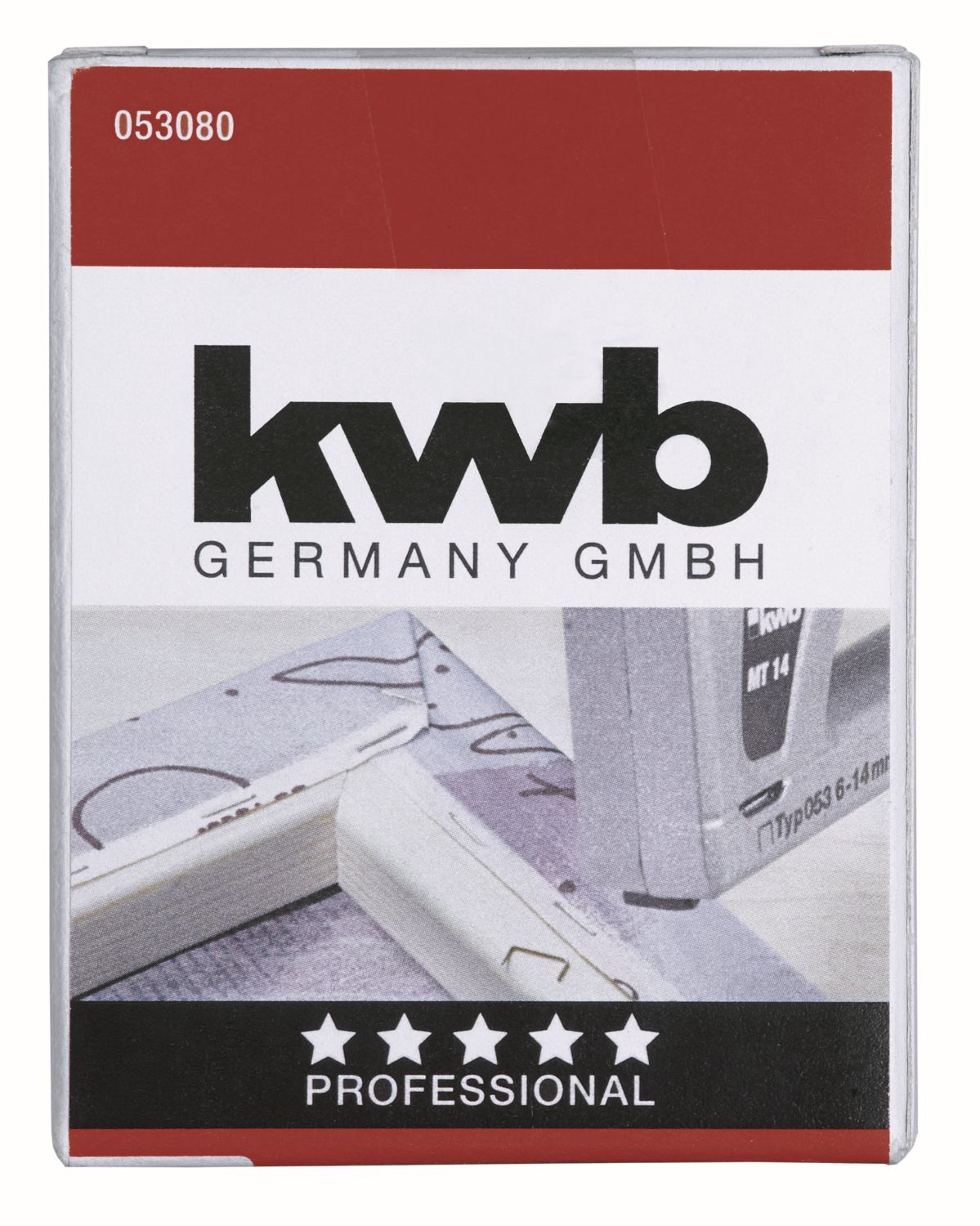 kwb Tackerklammern Type 053 8 mm Normaldraht 11,4 mm 5000 Stk./Pack von KWB