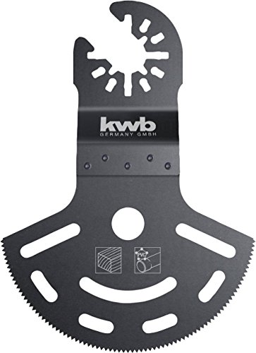 kwb AKKU-TOP CV Tiefschnitt Tauchsägeblatt - Multitool Säge-Blatt, Ø 87 mm, für alle handelsüblichen Maschinen von kwb