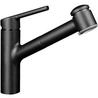 Banyo - kwc Spültischmischer Luna e mit ausziehbarer Geschirrbrause - matt black - 10.441.033.176FL Banyo - kwc Spültischmischer Luna e mit ausziehbarer Geschirrbrause - matt black - 10.441.033.176FL von BANYO