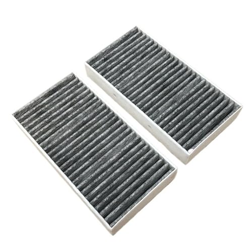Innenraumfilter 2Pcs Auto Kabine Filter Klimaanlage Fit Für Mercedes Benz X166 W166 GL350 400 450 GLE250d GLE300 320 GLS500 ML Coupe Luftfilter Auto von KWEZ
