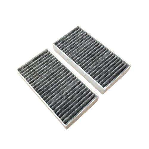 Innenraumfilter 2Pcs Auto Kabine Filter Klimaanlage Fit Für Mercedes Benz X166 W166 GL350 400 450 GLE250d GLE300 320 GLS500 ML Coupe Luftfilter Auto von KWEZ