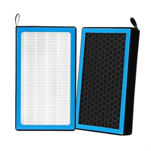 Innenraumfilter Auto-Innenraumluftfilter mit Aktivkohle, passend für VW ID4 ID.3 ID6 2023 2022 2021, Wabennetz-Duft Luftfilter Auto(2PCS) von KWEZ