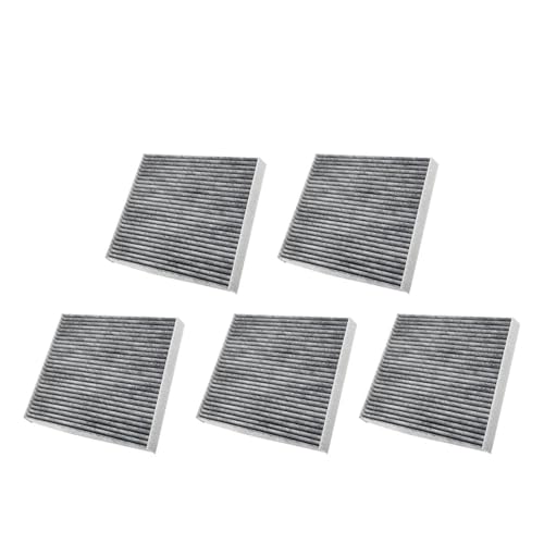 Innenraumfilter Auto-Innenraumluftfilter passend für Kia Optima 2011-2015, Kohlefaser, CF11819, 3SF79-AQ000, 97133-3SAA0, 2TF79-AQ000, 97133-A9000 Luftfilter Auto(5pcs) von KWEZ