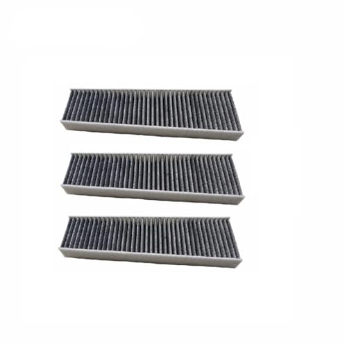 Innenraumfilter Externer Innenraumluftfilter OEM 4GD819343 Passend für Audi A6 C7 2011-2019 1.8T 2.0T/A7 2015-2019 Modellautozubehör Luftfilter Auto(3 pack A style) von KWEZ