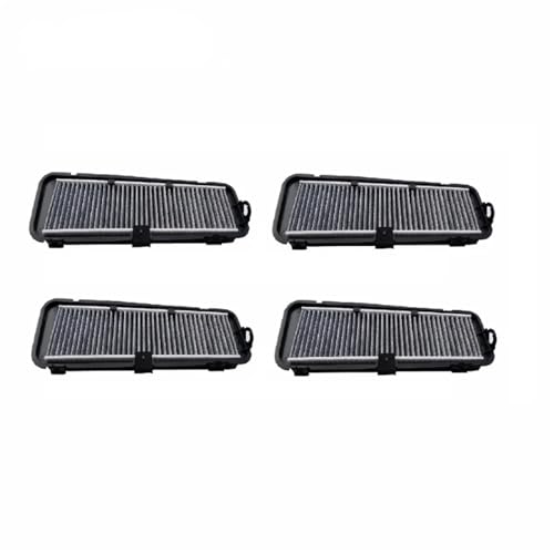 Innenraumfilter Externer Innenraumluftfilter OEM 4GD819343 Passend für Audi A6 C7 2011-2019 1.8T 2.0T/A7 2015-2019 Modellautozubehör Luftfilter Auto(4 pack B style) von KWEZ
